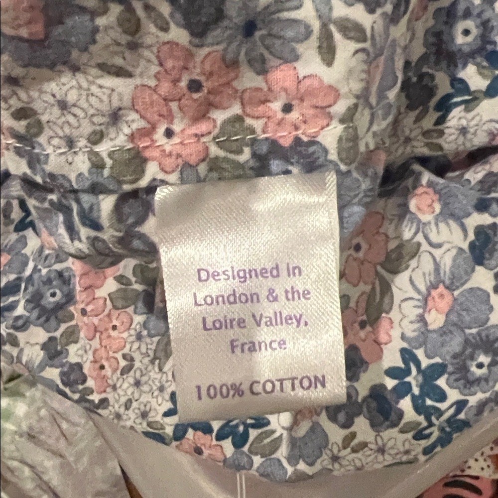 Rachel Riley Floral Ruffle Dress 12M - Picture 4 of 4